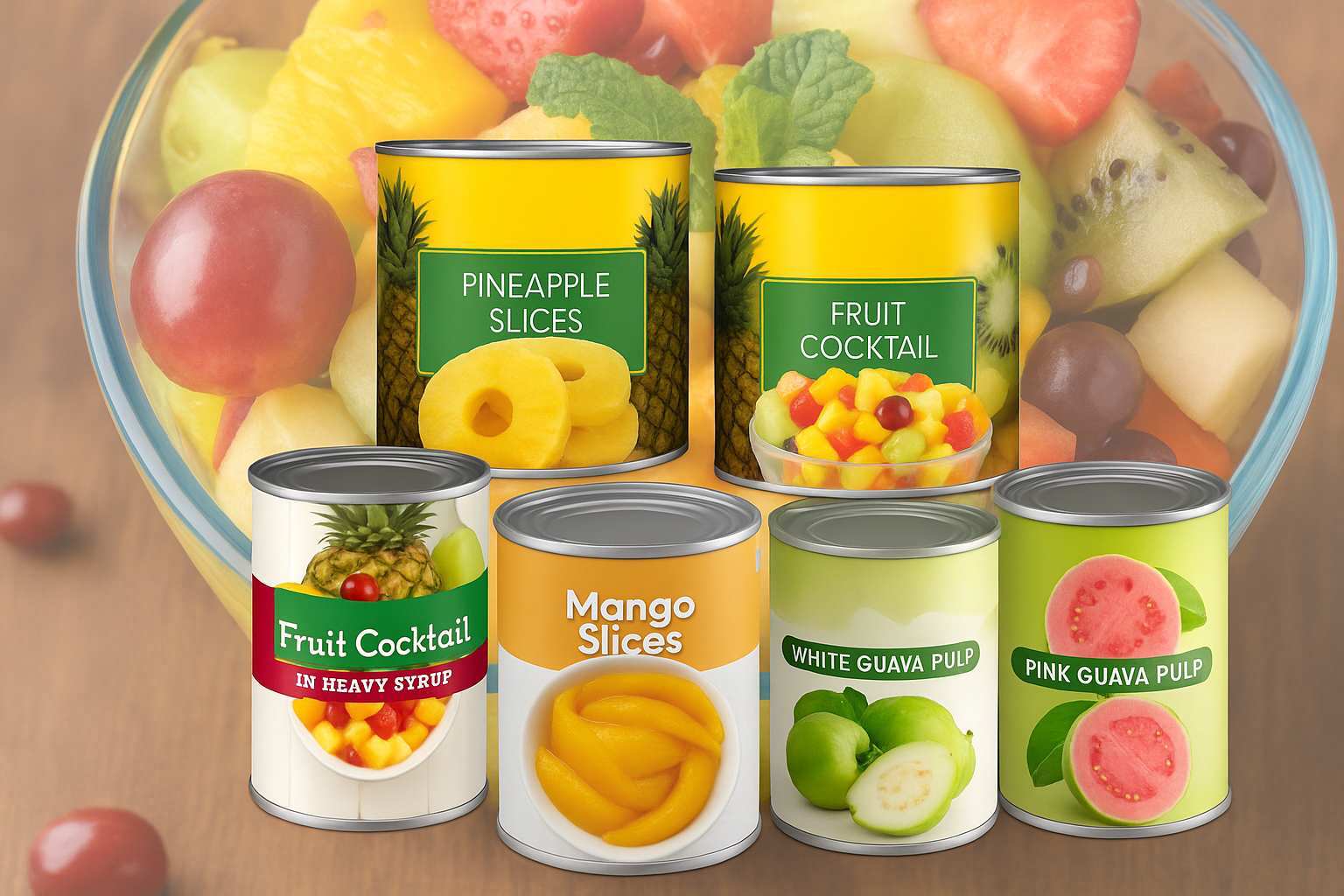 Canned fruits and Pulp Brochure